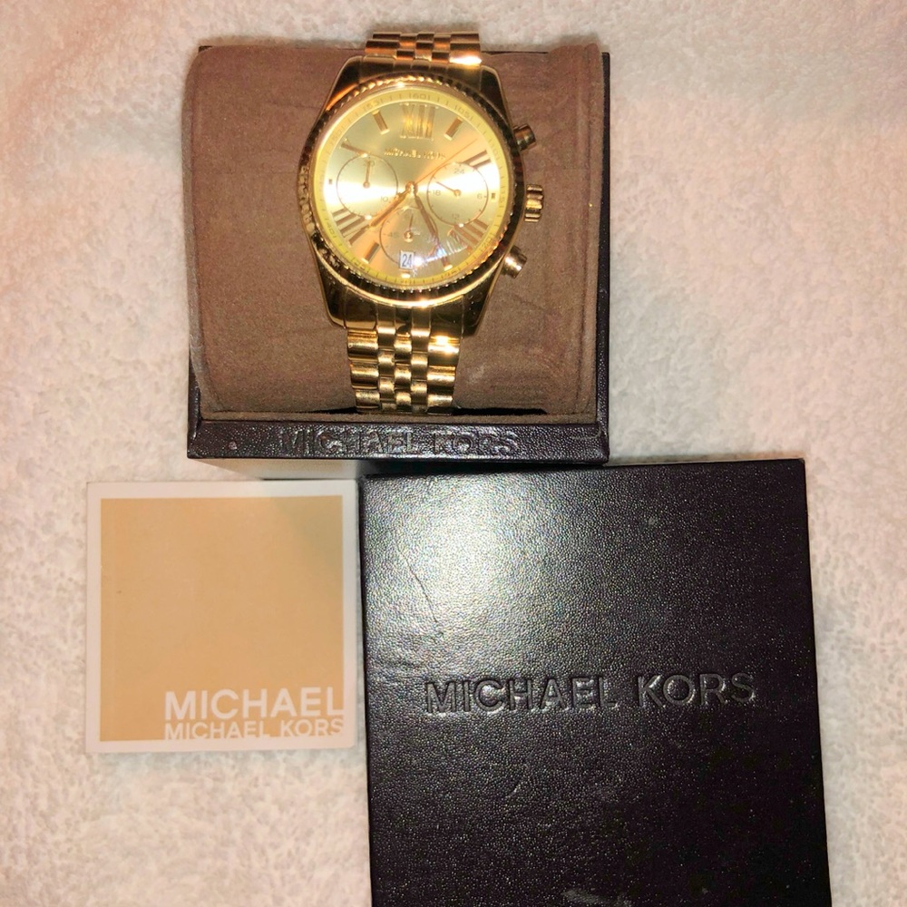 Gold MICHEAL KORS watch